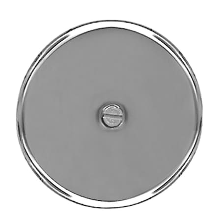 Jones Stephens 3in. Stainless Steel Cleanout/Extension Cover, Wall Mount with 4in. Bolt 24 Gauge C90013